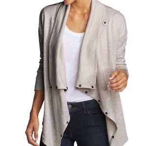 Eddie Bauer - White 7 ways convertible Cardigan